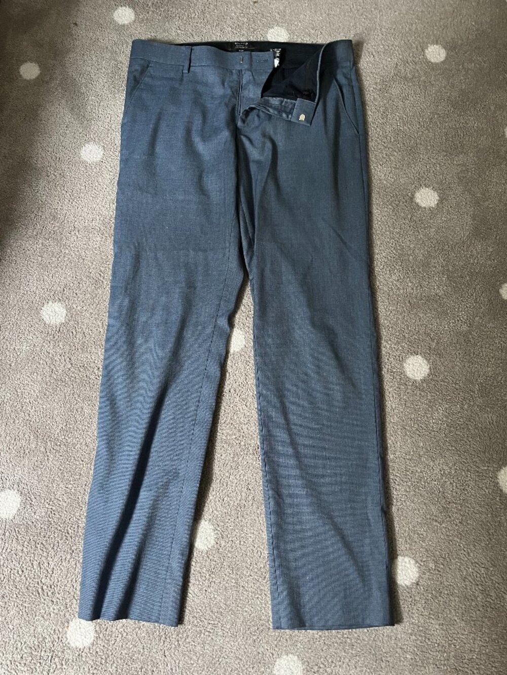 RW&CO. Mens Blue Dress Pants 32/32